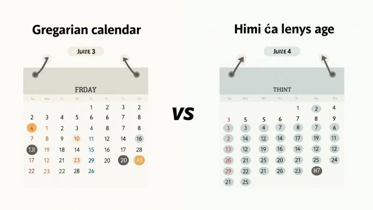 Calendriers et âge
